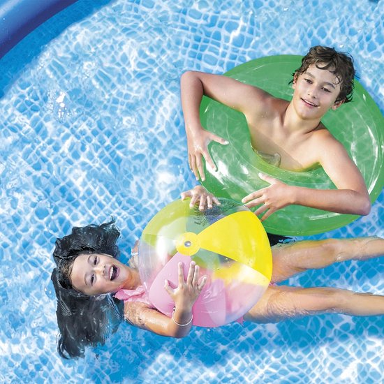 Intex Easy Set Aufblasbares Schwimmbecken-Set – Ø 305 x 76 cm mit Filterpumpe