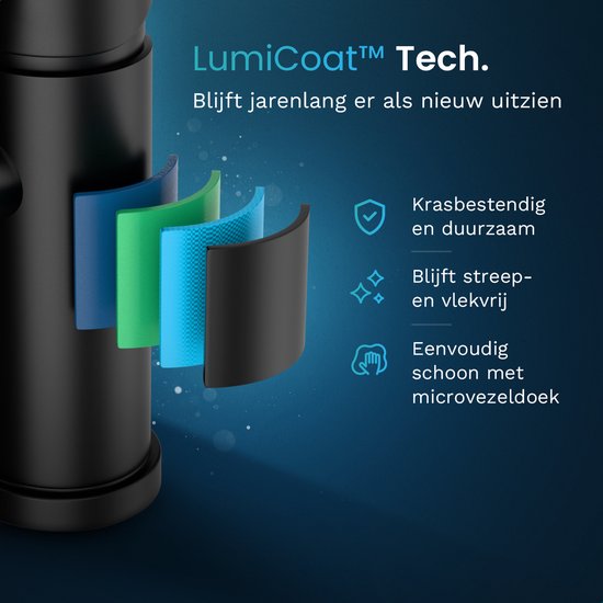 Mirlux Waschtischarmatur Schwarz - Waschtischmischer Bad - Waschtischarmatur - Waschtischarmatur/WC-Armatur - Wasserhahn - Kalt- und Warmwasserarmatur - Toilettenarmatur Kalt- und Warmwasser