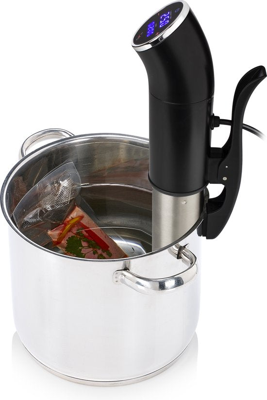 Princess 267003 Sous-Vide-Stick – IPX7 wasserdicht – Sous-Vide-Stick – Präzise Temperatureinstellung – Touchscreen – 1200 W