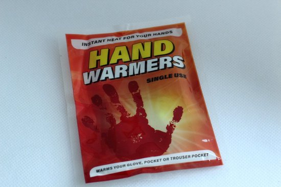 Handwärmer - 4er Pack - 10 Stunden warme Hände - Sofortwärme - Handwärmer - Wärmepackung