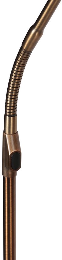 Steinhauer Exclusive – Stehlampe – Soleil2 – Bronze – Kunststoff und Metall – Designlampe – LED – 4389BR