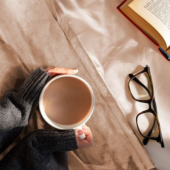 Auronic Electric Blanket - Wärmedecke - 9 Wärmestufen - 1 Person - 160x120cm - Hellbraun