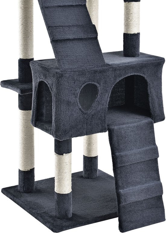 Katzenkratzbaum - Amy - Dunkelgrau