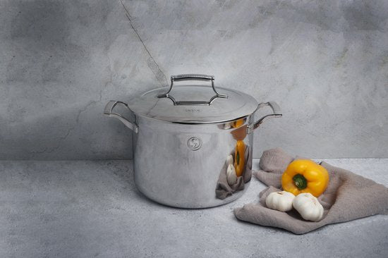 Saveur Selects Voyage Kochtopf - Ø25 cm - PFAS-frei - Induktion - Backofenfest - Dreischicht-Edelstahl
