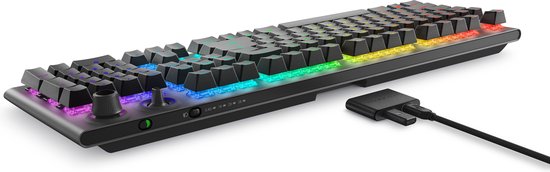Alienware AW920K Gaming-Tastatur, RF-Funk, grau
