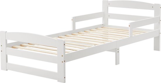 Jugendbett / Kinderbett Arona - 90 x 200 cm - Weiß