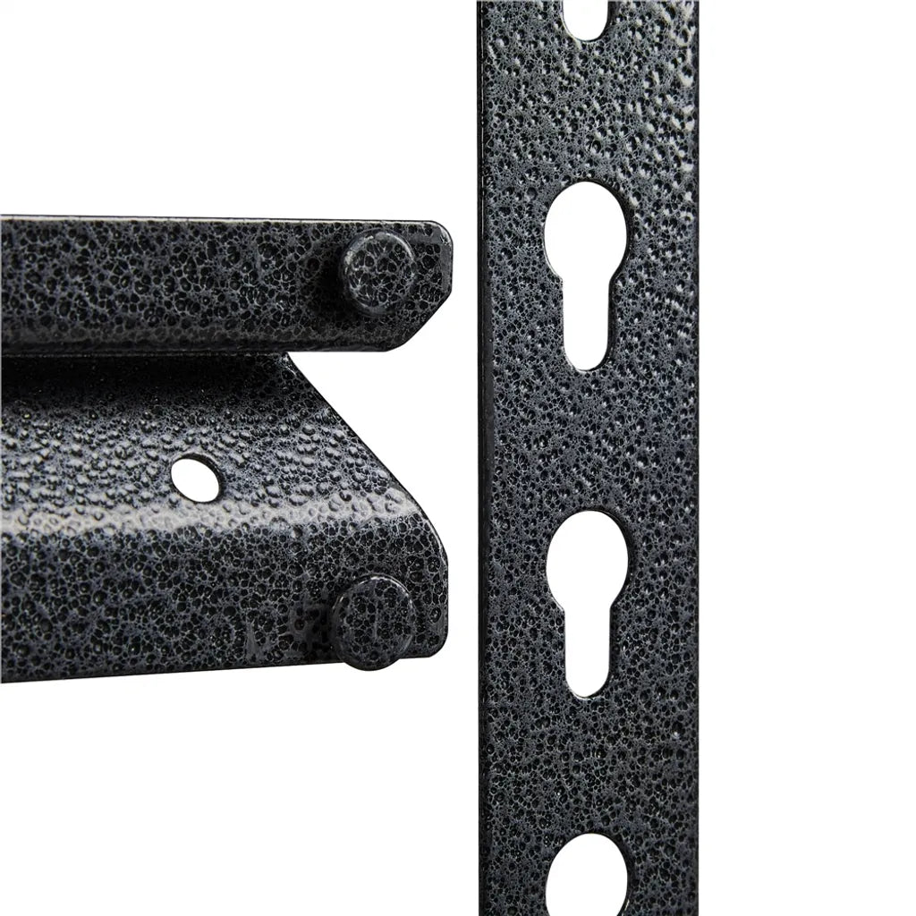 Yaheetech Schwerlastregal aus Metall, 153 x 75 x 30 cm, schwarz