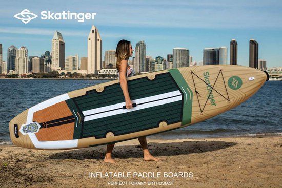 Skatinger Peninsula Trojan Horse aufblasbares Touring-SUP-Board – Komplettpaket
