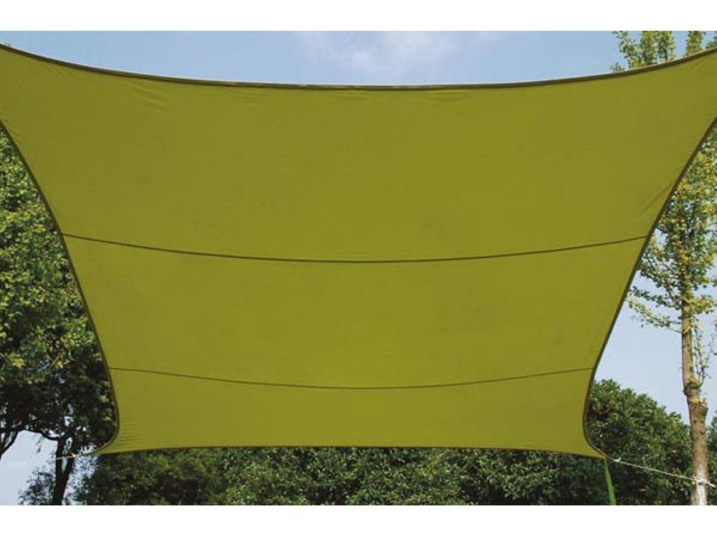 Sonnensegel - Quadratisch - 5 X 5 M - Farbe: Hellgrün