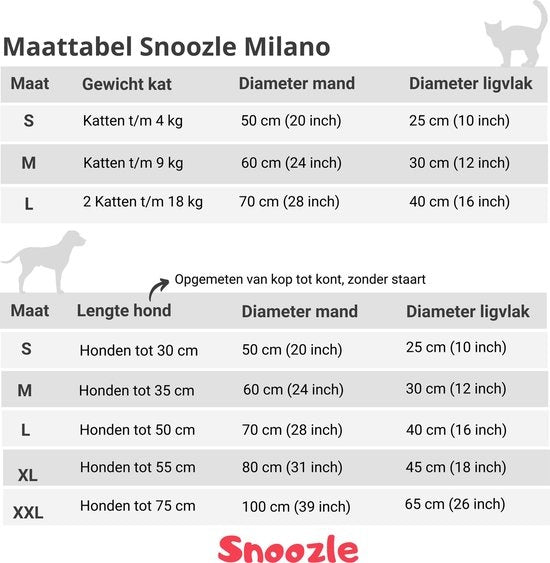 Snoozle Hundekorb - Superweich und luxuriös - waschbar - flauschig - Hundekissen - 60cm - Pink