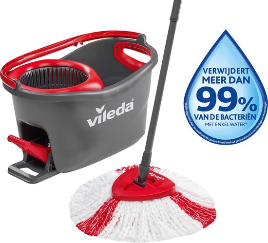 Vileda Turbo Mopp-Set – Pedalsystem – 6 l