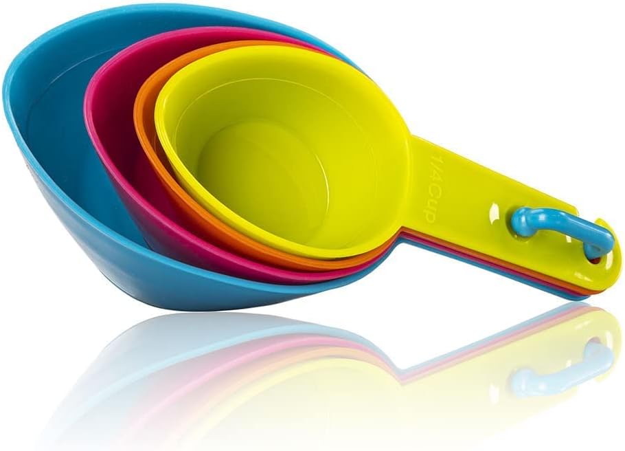 TNM Aufbewahrungsboxen mit Deckel - 4-teiliges Set (4 x 2,5 L) - Luftdicht & BPA-frei - Transparent - Ideal für Müsli, Mehl, Zucker und mehr - Aufbewahrungsboxen aus Kunststoff