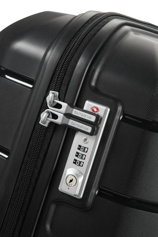 Samsonite Reisekoffer - Flux Spinner 68/25 Expandable (Medium) Schwarz
