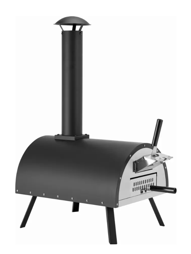 Jamestown Franky Pizzaofen – 83 x 41 x 81 cm – Schwarz