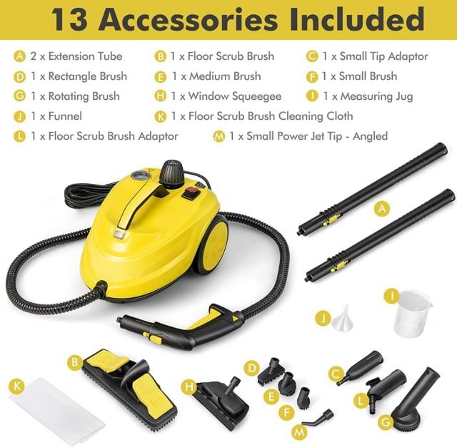 Coast Nass- und Trockensauger - 4-in-1 - 1200W - Gelb