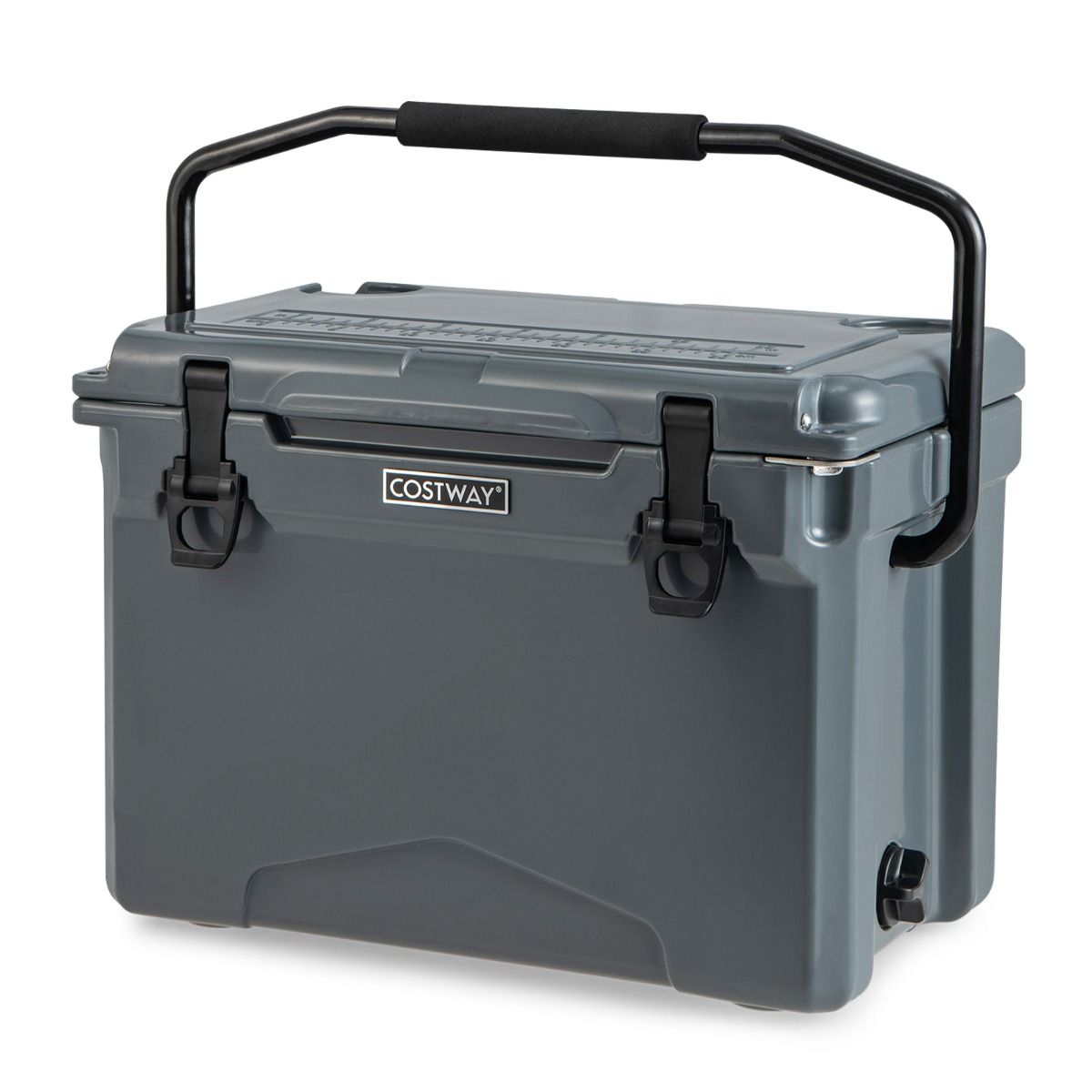 Coast Kühlbox – rotationsgeformt – isoliert – 21 Liter – grau