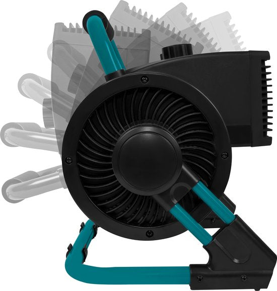 VONROC PRO Elektroheizung - Heizlüfter - Werkstattheizung - 1350W/2000W - Keramik - 3 Einstellungen - Thermostat - 900 kippbar - 20m2