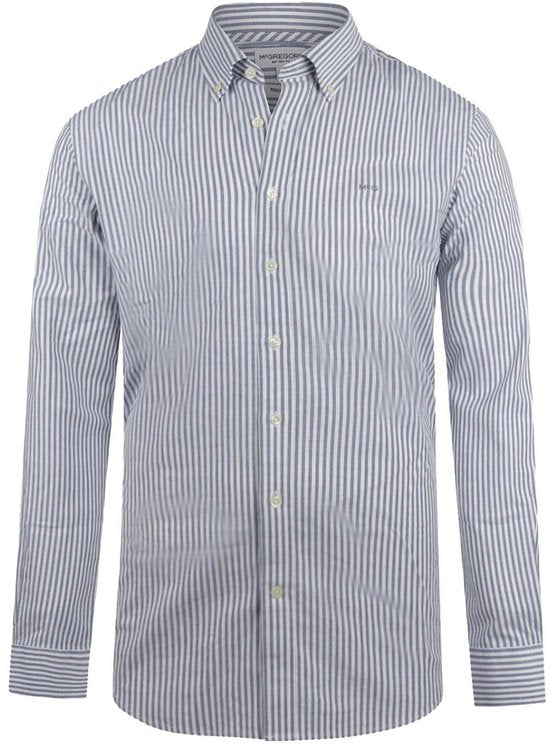 McGregor Hemd Oxford Great Stripe Navy Herrengröße - XL