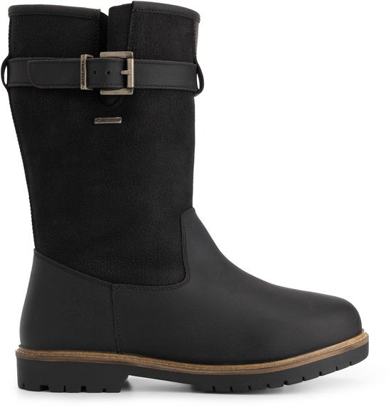 Travelin' Frostad Herren – Outdoor-Stiefel – Mit Wolle gefüttert – Schwarz