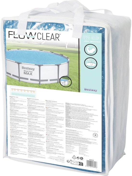 Bestway Solar-Poolabdeckung, rund, 427 cm