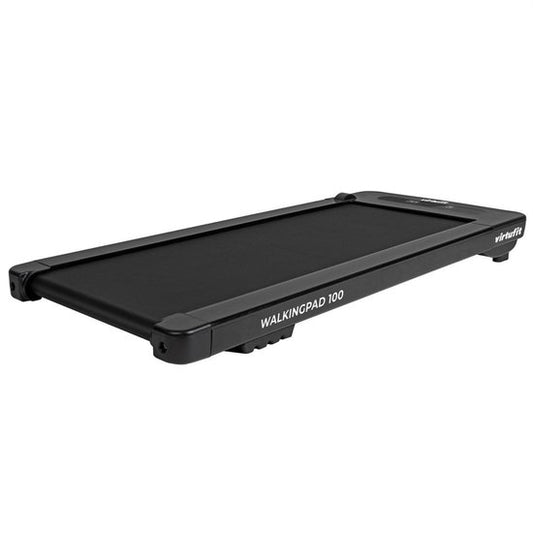 Virtufit - Walkingpad 100 - Laufband - Walkingpad - Integriertes Display - 12 Programme - Max. 8 km/h - Inklusive Fernbedienung - Einfache Aufbewahrung