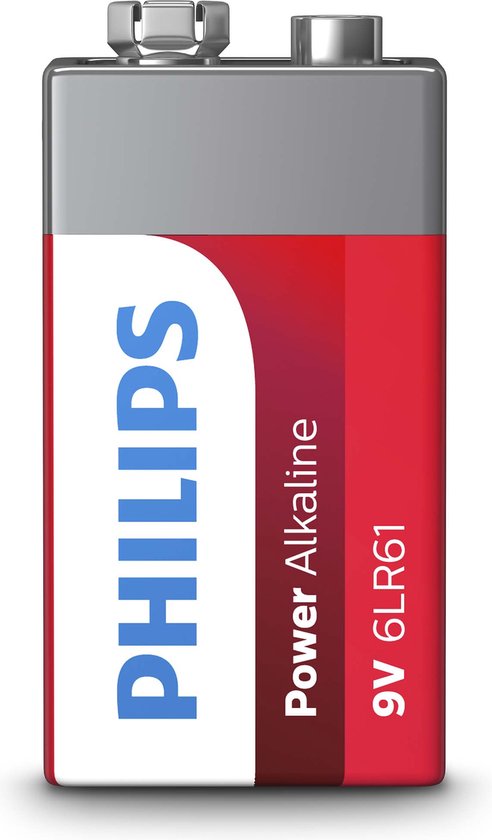 Philips 6LR61P1B - 9V E Batterie - 1 Stück