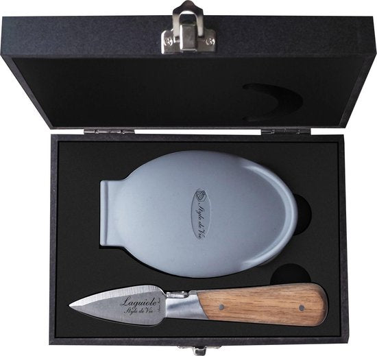 Laguiole Style de Vie Austernmesser Luxury Line - mit Handschutz