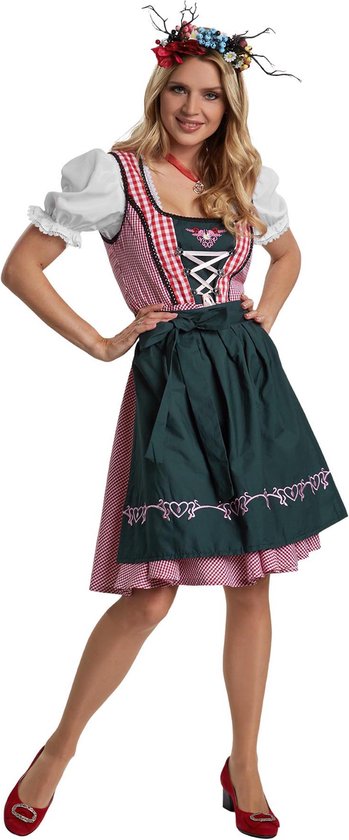 Dressforfun Faschingskostüm Mini-Dirndl Berchtesgaden Modell 2 – Damen – Größe S