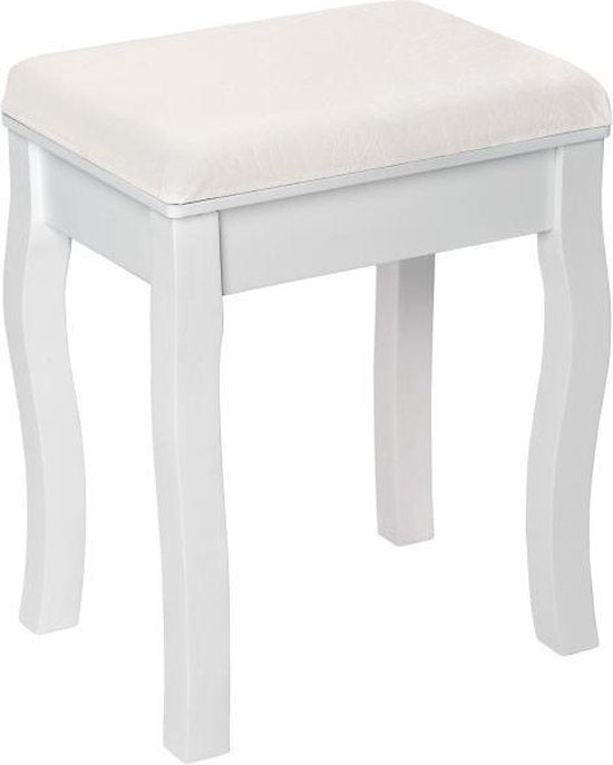 tectake - Schminkhocker Schminkhocker mit gepolsterter Sitzfläche - 402073
