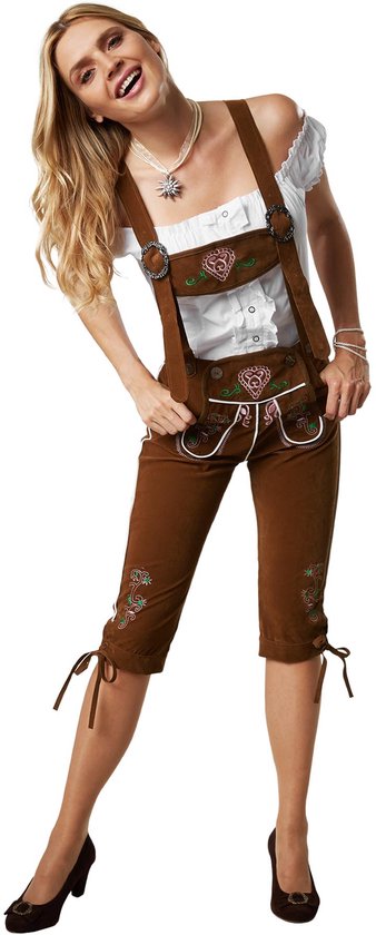 Dressforfun Faschingskostüm Lederhose Walchensee – Damen – Größe S