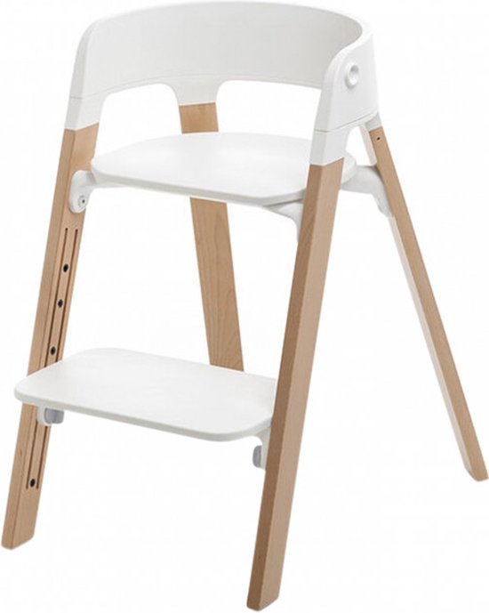 Stokke Steps Kinderstuhl – White Naturel