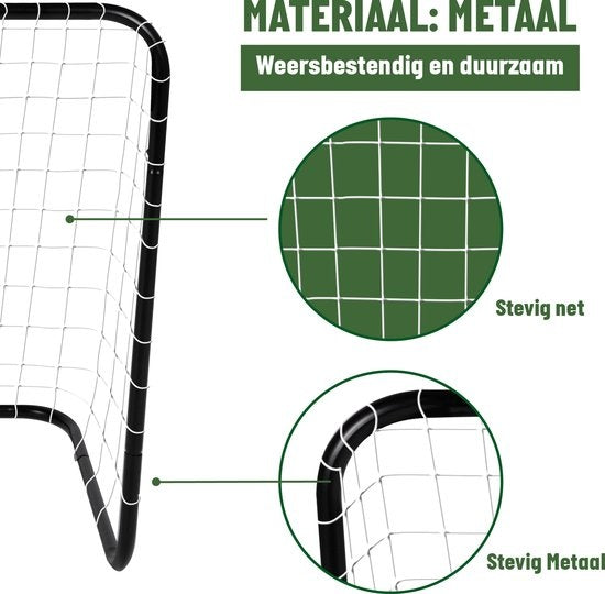 Umbro Fußballtor/Fußballtore Set - 2 Stück - 78 x 45 x 56 cm