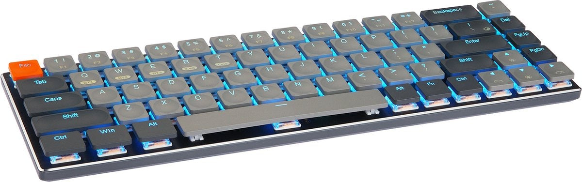 XINMENG RF-68MINI Kabellose mechanische Tastatur - 68Tasten - Bluetooth/2.4G/Line 3modes - Low Blue Switch - RGB LIGHT - Windows/Mac - QWERTY - Leicht und tragbar