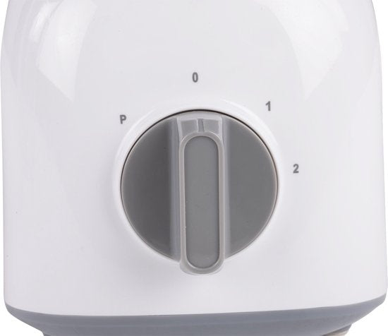 alpina Standmixer - 1,5 Liter - 400 Watt - Turbofunktion - Kunststoffkrug - Weiß