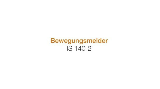 Steinel 140-2 LED PIR Bewegungsmelder/Sensor - Wandmontage - Wasserdicht IP54 - Schwarz