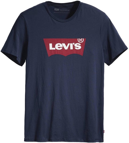 Levi's T-Shirt mit Grafik-Logo, dunkelblau (Navy) – Größe L – Herren – Freizeit-T-Shirts