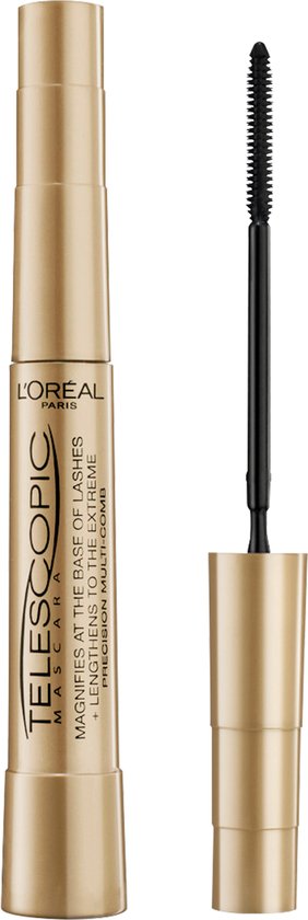 L’Oréal Paris Telescopic Mascara – Mascara für sichtbar längere Wimpern – Volumen ohne Klümpchen – Schwarz – 8 ml