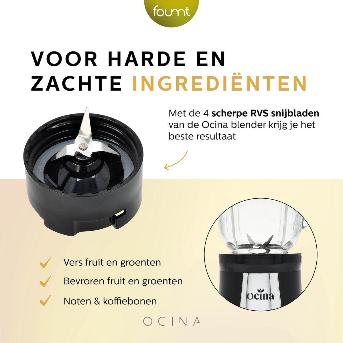 Ocina - Blender - Mattschwarz
