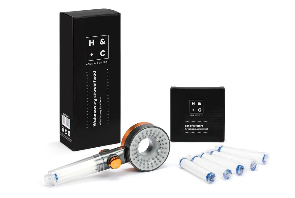Home & Cmfort Wassersparender Duschkopf 3 in 1 mit Filter