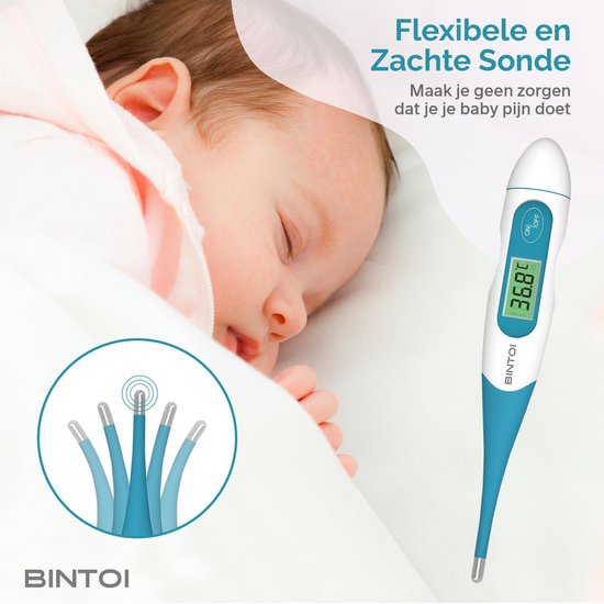 Bintoi® XR210 - Digitales Körperthermometer - Fieberthermometer - Temperaturanzeige