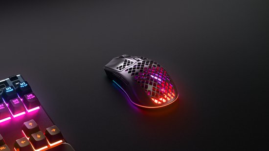 SteelSeries Aerox 3 2022 Edition – kabellose Gaming-Maus – Schwarz