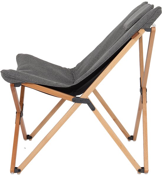 Bo-Camp – Urban Outdoor – Liegestuhl – Wembley – M – Nika – Grau