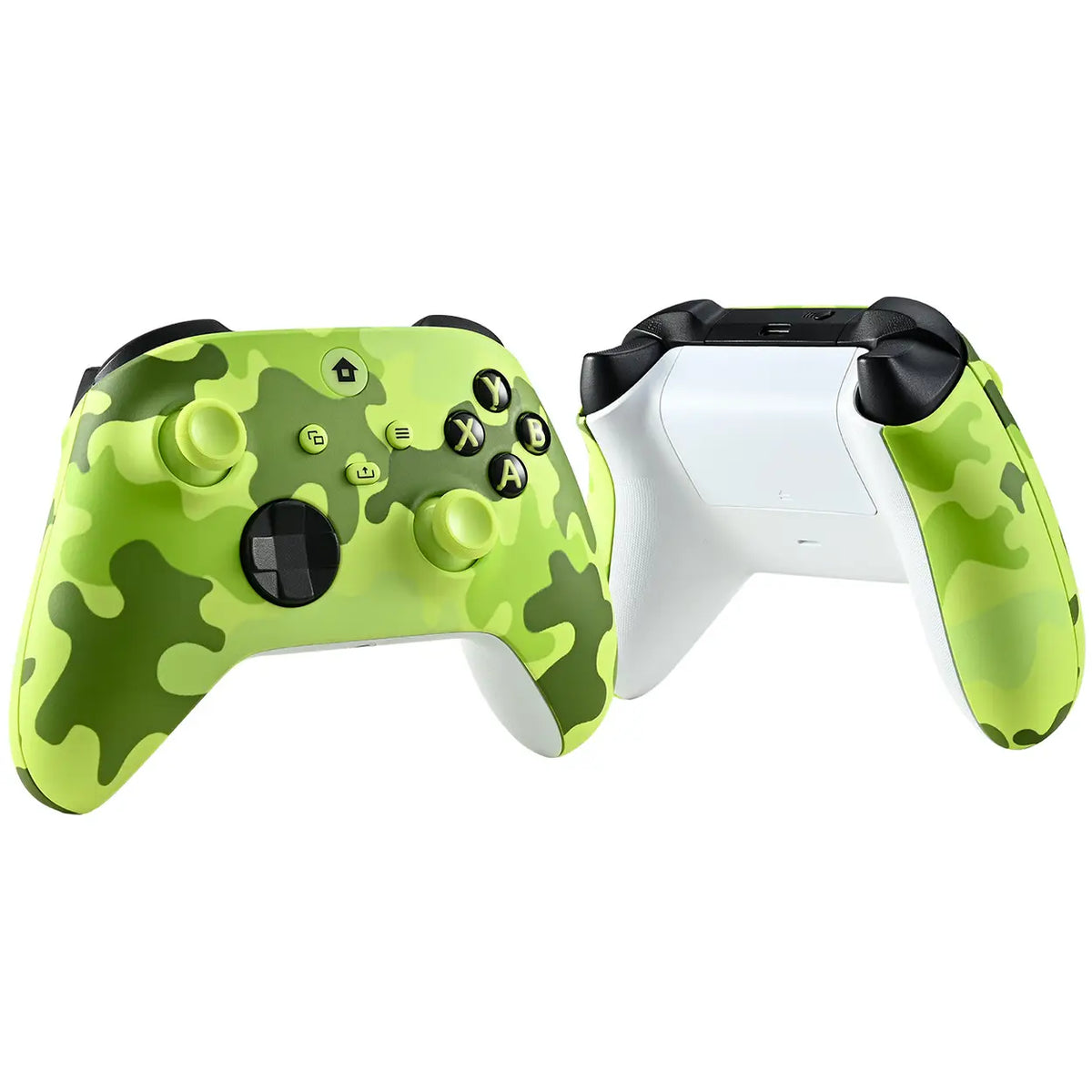Rexsun WR007 Kabelloser Gamecontroller – Camouflage-Grün – 2,4 GHz, Xbox One/PC, Vibrationsfunktion