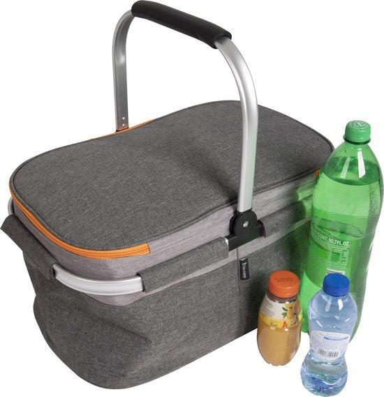 Bo-Camp – Kühltasche – Kühlkorb – Grau – Polyester – 20 Liter