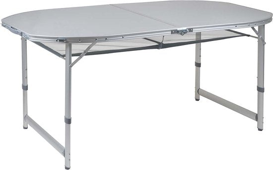 Bo-Camp - Tisch - Premium - Oval - Koffermodell - 150x80 cm