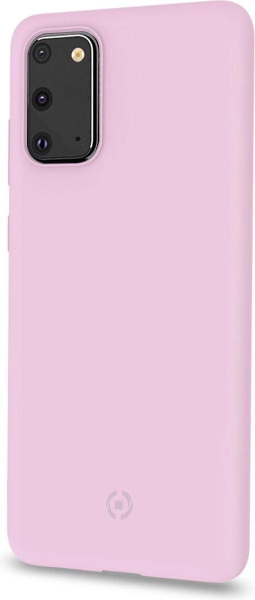 Celly Fall geeignet für Samsung Galaxy S20 - Silikon Back Cover - rosa