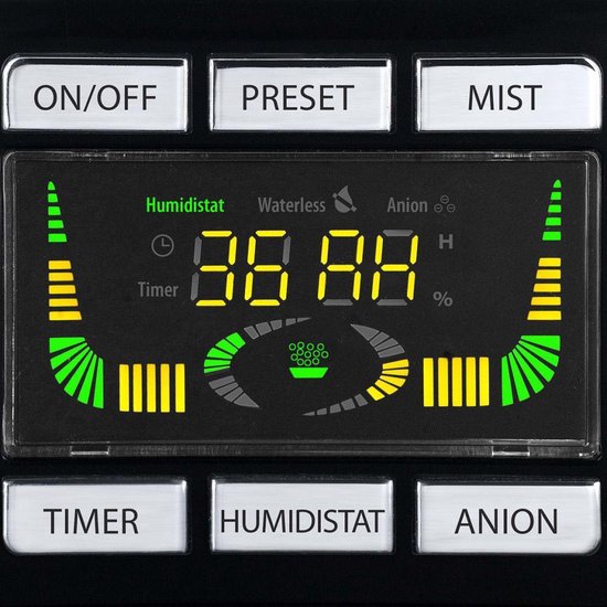 medisana AH 665 – Luftbefeuchter mit Hygrometer