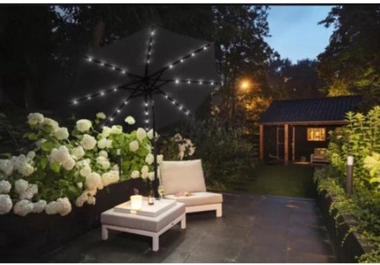 Lifa Garden LED-Sonnenschirm - Stilvolle Beleuchtung