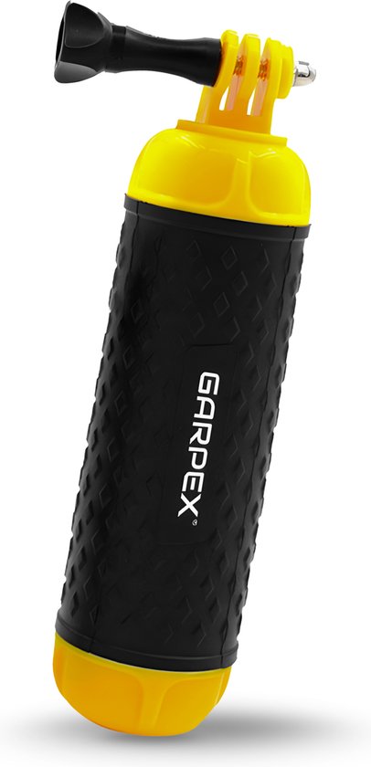 GarpexÂ® Floating Handgrip - Schwimmendes Stativ - Universal - Geeignet für alle Action-Kameras - Selfie Stick - Inklusive verstellbarer Handschlaufe und Daumenschraube