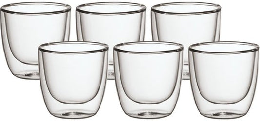 Doppelwandige Becher Manufaktur Rock 60 ml 6er Set